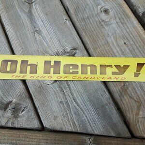 Vintage Oh Henry The King Of Candyland Ruler